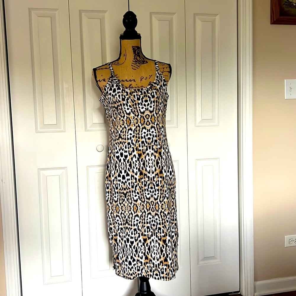Body-con Cheetah Dress